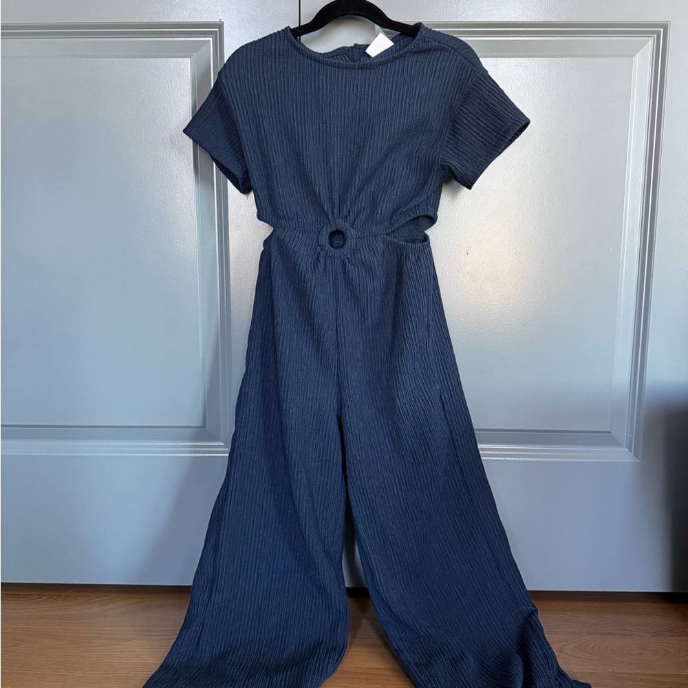 Zara Navy Blue Girl’s Jumpsuit